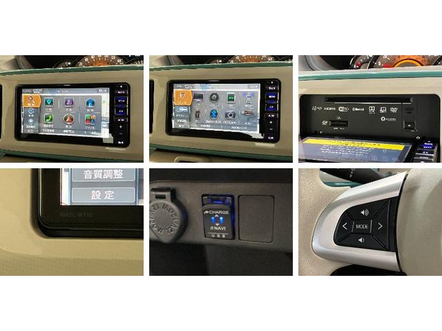 ムーヴキャンバスＧメイクアップＶＳ　ＳＡ３　フルセグナビ　Ｐカメラ　ドラレコ衝突被害軽減ブレーキ　フルセグナビ　ＤＶＤ再生　Ｂｌｕｅｔｏｏｔｈ　ＵＳＢ　パノラマカメラ　前後ドラレコ　両側電動スライドドア　ＬＥＤ　オートライト　オートエアコン　シートヒーター　エコアイドル（滋賀県）の中古車