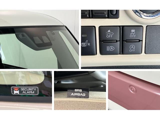 ムーヴキャンバスGメイクアップVS SA3 8型ナビ パノラマカメラ衝突被害軽減ブレーキ 8型フルセグナビ DVD再生 Bluetooth USB パノラマカメラ 前後ドラレコ ETC 両側電動スライドドア LED オートエアコン シートヒーター エコアイドル(滋賀県)の中古車