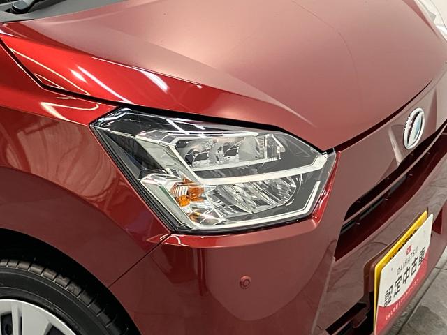 ミライースＸ　ＳＡ３　コーナーセンサー　ＬＥＤ　キーレス　電格ミラー衝突被害軽減ブレーキ　スマアシ３　コーナーセンサー　ＬＥＤヘッドライト　電動格納式ミラー　マニュアルレベリング　キーレスエントリー　オートライト　マニュアルレベリング　エコアイドル（滋賀県）の中古車