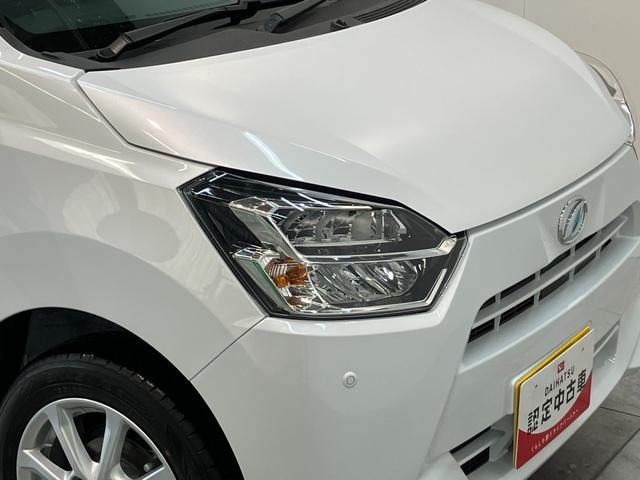 ミライースＧ　ＳＡ３　スマートキー　ＬＥＤ　届出済未使用車衝突被害軽減ブレーキ　スマアシ３　コーナーセンサー　バックカメラ（ナビ装着時用）　電動格納式ミラー　マニュアルレベリング　スマートキー　ＬＥＤヘッドライト　オートライト　シートヒーター　エコアイドル（滋賀県）の中古車