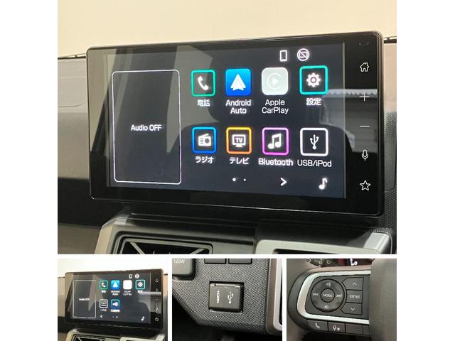 タフトGダーククロムベンチャー 9型DA Bカメラ 届出済未使用車衝突被害軽減ブレーキ コーナーセンサー ディスプレイオーディオ フルセグ Bluetooth USB バックカメラ 前席シートヒーター 電動パーキング LED オートライト クルコン オートエアコン(滋賀県)の中古車