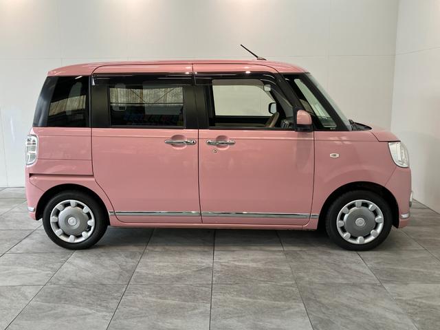 ムーヴキャンバスGメイクアップリミテッドSA3 4WD ナビ パノラマカメラ衝突被害軽減ブレーキ フルセグナビ DVD再生 Bluetooth USB パノラマカメラ ドラレコ 両側電動スライドドア LED オートライト オートエアコン エコアイドル フルタイム4WD(滋賀県)の中古車