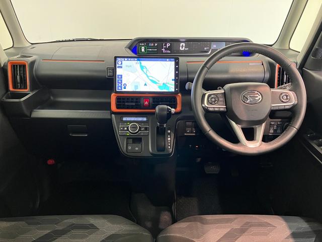 タントファンクロスターボ 10型フルセグナビ パノラマ 車検整備付衝突被害軽減ブレーキ コーナーセンサー 10型フルセグナビ Bluetooth DVD再生 USB パノラマカメラ 前後ドラレコ 両側電動スライドドア 前席シートヒーター LED レーダークルーズ(滋賀県)の中古車
