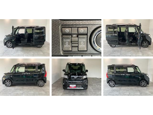 タントファンクロスターボ 10型フルセグナビ パノラマ 車検整備付衝突被害軽減ブレーキ コーナーセンサー 10型フルセグナビ Bluetooth DVD再生 USB パノラマカメラ 前後ドラレコ 両側電動スライドドア 前席シートヒーター LED レーダークルーズ(滋賀県)の中古車