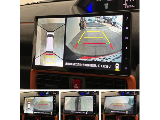 タントファンクロスターボ 10型フルセグナビ パノラマ 車検整備付衝突被害軽減ブレーキ コーナーセンサー 10型フルセグナビ Bluetooth DVD再生 USB パノラマカメラ 前後ドラレコ 両側電動スライドドア 前席シートヒーター LED レーダークルーズ(滋賀県)の中古車