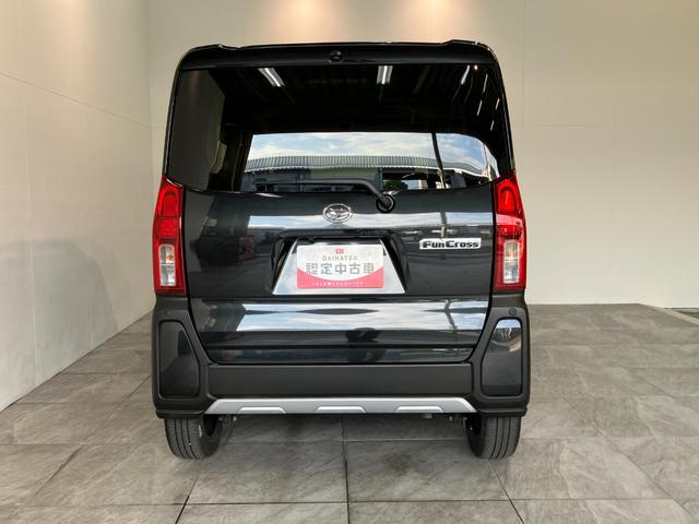 タントファンクロスターボ 10型フルセグナビ パノラマ 車検整備付衝突被害軽減ブレーキ コーナーセンサー 10型フルセグナビ Bluetooth DVD再生 USB パノラマカメラ 前後ドラレコ 両側電動スライドドア 前席シートヒーター LED レーダークルーズ(滋賀県)の中古車