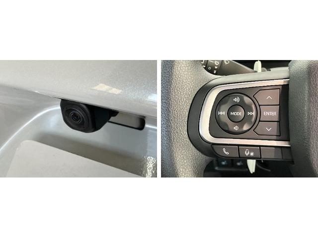 タントカスタムＸリミテッド　レーダークルコン　届出済未使用車衝突被害軽減ブレーキ　コーナーセンサー　バックカメラ（ナビ装着時用）　両側電動スライドドア　前席シートヒーター　電動パーキングブレーキ　ＬＥＤ　オートライト　オートエアコン　クルコン　スマートキー（滋賀県）の中古車