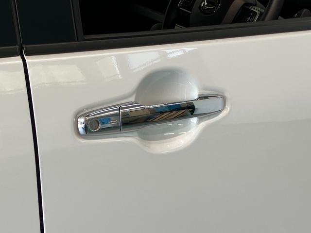タントカスタムＸリミテッド　レーダークルコン　届出済未使用車衝突被害軽減ブレーキ　コーナーセンサー　バックカメラ（ナビ装着時用）　両側電動スライドドア　前席シートヒーター　電動パーキングブレーキ　ＬＥＤ　オートライト　オートエアコン　クルコン　スマートキー（滋賀県）の中古車