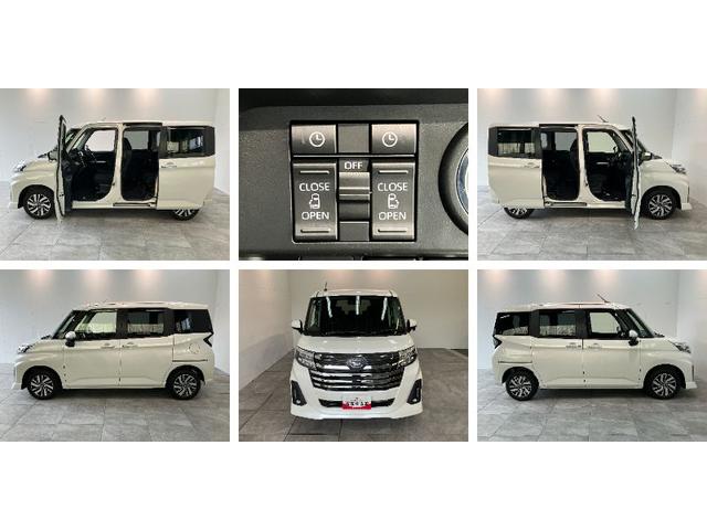 トールカスタムＧ　９型ディスプレイオーディオ　バックカメラ衝突被害軽減ブレーキ　コーナーセンサー　９型ディスプレイオーディオ　フルセグ　Ｂｌｕｅｔｏｏｔｈ　ＵＳＢ　バックカメラ　両側電動スライドドア　ＬＥＤ　レーダークルーズ　スマートキー　エコアイドル（滋賀県）の中古車
