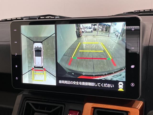 タフトGターボ 9型フルセグナビ パノラマカメラ 前後ドラレコ衝突被害軽減ブレーキ コーナーセンサー 9型ナビ DVD再生 Bluetooth USB パノラマカメラ 前後ドラレコ 前席シートヒーター LED オートライト TVコントロール レーダクルーズ(滋賀県)の中古車