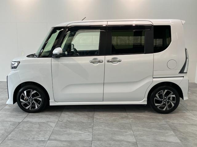 タントカスタムＸ　９型ディスプレイオーディオ　ドラレコ　Ｂカメラ衝突被害軽減ブレーキ　コーナーセンサー　９型ディスプレイオーディオ　Ｂｌｕｅｔｏｏｔｈ　ＵＳＢ　バックカメラ　前後ドラレコ　ＥＴＣ　両側電動スライドドア　前席シートヒーター　ＬＥＤ　スマートキー（滋賀県）の中古車