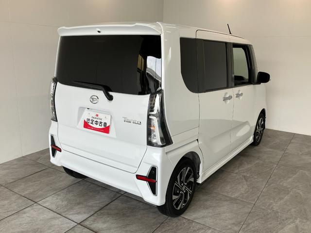 タントカスタムＸセレクション　フルセグナビ　バックカメラ　ＬＥＤ衝突被害軽減ブレーキ　コーナーセンサー　フルセグナビ　Ｂｌｕｅｔｏｏｔｈ　ＤＶＤ再生　ＵＳＢ　バックカメラ　ＥＴＣ　両側電動スライドドア　前席シートヒーター　ＬＥＤ　オートライト　スマートキー（滋賀県）の中古車