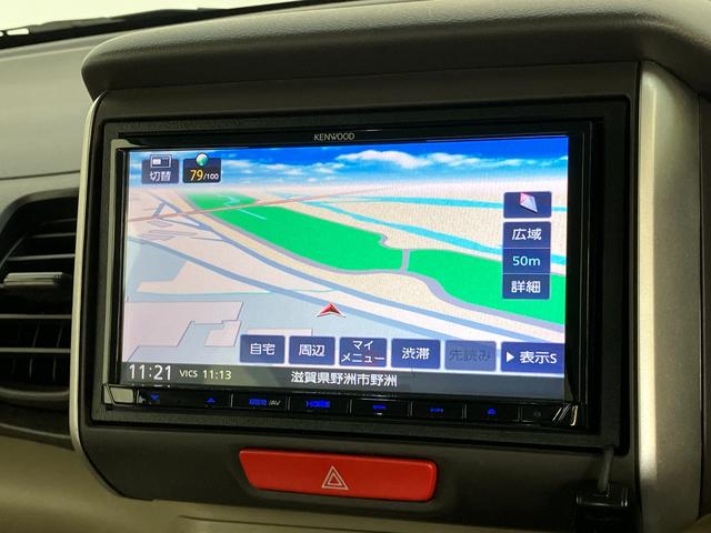 Ｎ−ＢＯＸＧ　ＳＳパッケージ　フルセグナビ　バックカメラ　車検整備付衝突被害軽減ブレーキ　フルセグナビ　ＤＶＤ再生　Ｂｌｕｅｔｏｏｔｈ　ＵＳＢ　バックカメラ　ＥＴＣ　両側電動スライドドア　ＨＩＤ　オートライト　オートエアコン　前席シートヒーター　スマートキー（滋賀県）の中古車