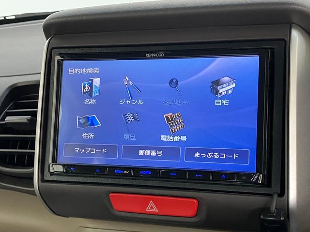 Ｎ−ＢＯＸＧ　ＳＳパッケージ　フルセグナビ　バックカメラ　車検整備付衝突被害軽減ブレーキ　フルセグナビ　ＤＶＤ再生　Ｂｌｕｅｔｏｏｔｈ　ＵＳＢ　バックカメラ　ＥＴＣ　両側電動スライドドア　ＨＩＤ　オートライト　オートエアコン　前席シートヒーター　スマートキー（滋賀県）の中古車
