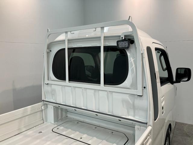 ハイゼットトラックジャンボエクストラ　４ＷＤ　９型Ｄ・Ａ　届出済未使用車衝突被害軽減ブレーキ　コーナーセンサー　９型ディスプレイオーディオ　Ｂｌｕｅｔｏｏｔｈ　ＵＳＢ　バックカメラ　ＬＥＤ　スマートキー　パワーウインドウ　４ＷＤ　デフロック　荷台作業灯　ストロング防錆（滋賀県）の中古車