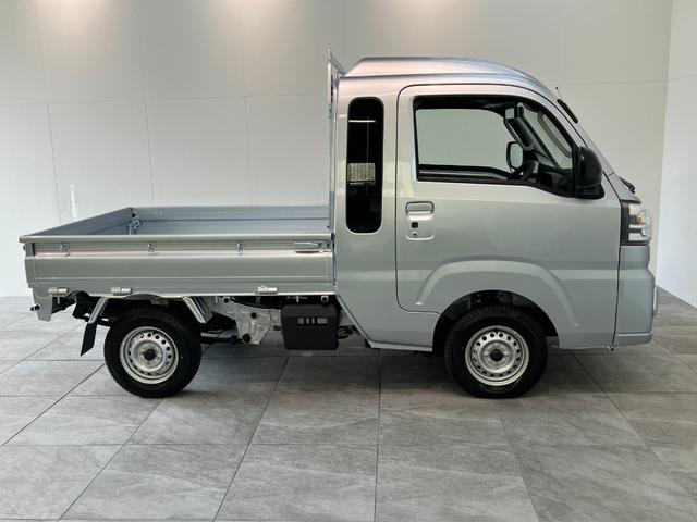 ハイゼットトラックジャンボエクストラ 4WD CVT 9D.A 届出済未使用車衝突被害軽減ブレーキ コーナーセンサー 9型ディスプレイオーディオ Bluetooth USB バックカメラ LED スマートキー パワーウインドウ 電動格納式ミラー 4WD デフロック 荷台作業灯(滋賀県)の中古車