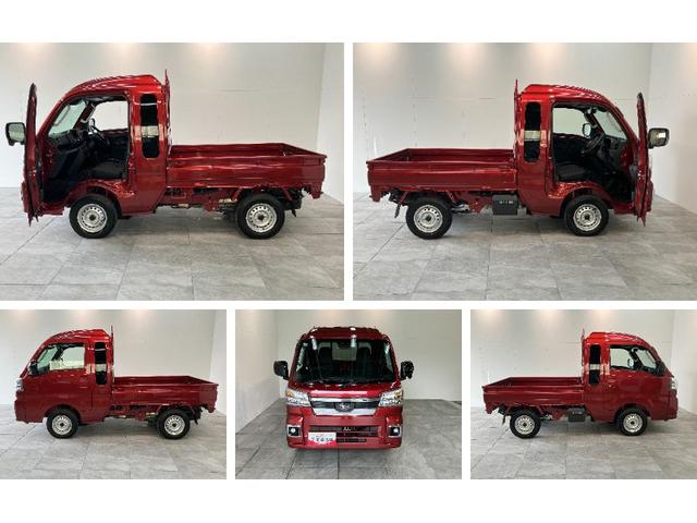 ハイゼットトラックジャンボエクストラ 4WD デフロック 荷台作業灯 LED衝突被害軽減ブレーキ スマアシ コーナーセンサー LEDヘッドライト オートライト スマートキー パワーウインドウ 電動格納式ミラー 荷台作業灯 パートタイム4WD デフロック(滋賀県)の中古車