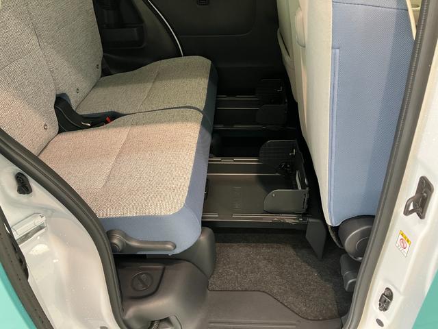 ムーヴキャンバスストライプスＧ　両側電動スライドドア　届出済未使用車衝突被害軽減ブレーキ　コーナーセンサー　バックカメラ（ナビ装着時用）　両側電動スライドドア　前席シートヒーター　電動パーキングブレーキ　ＬＥＤ　オートライト　オートエアコン　スマートキー　エコアイドル（滋賀県）の中古車