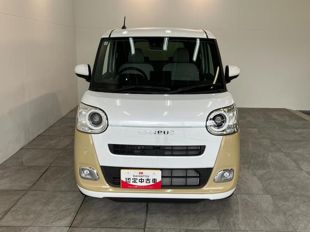 ムーヴキャンバスストライプスＧ　両側パワスラ　ＬＥＤ　届出済未使用車衝突被害軽減ブレーキ　コーナーセンサー　バックカメラ（ナビ装着時用）　両側電動スライドドア　前席シートヒーター　電動パーキングブレーキ　ＬＥＤ　オートライト　オートエアコン　スマートキー　エコアイドル（滋賀県）の中古車