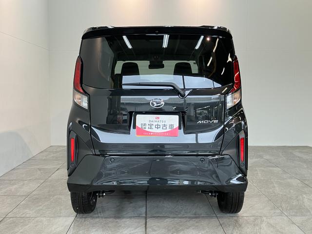 ムーヴＲＳ　ターボ　両側電動スライドドア　クルコン　届出済未使用車衝突被害軽減ブレーキ　コーナーセンサー　バックカメラ（ナビ装着時用）　両側電動スライドドア　ＬＥＤヘッドライト　オートライト　オートエアコン　電動パーキングブレーキ　レーダークルーズ　エコアイドル（滋賀県）の中古車