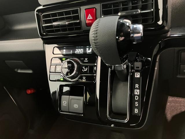 タントカスタムＲＳリミテッド　ターボ　両側パワスラ　届出済未使用車衝突被害軽減ブレーキ　コーナーセンサー　バックカメラ（ナビ装着時用）　両側電動スライドドア　前席シートヒーター　レーダークルーズ　ＬＥＤ　オートライト　オートエアコン　スマートキー　エコアイドル（滋賀県）の中古車
