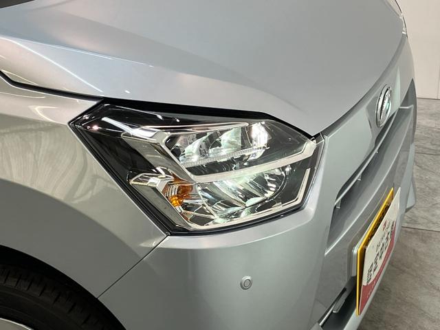 ミライースＸ　ＳＡ３　キーレス　ＬＥＤ　電動格納ミラー　届出済未使用車衝突被害軽減ブレーキ　スマアシ３　コーナーセンサー　バックカメラ（ナビ装着時用）　ＬＥＤヘッドライト　電動格納式ドアミラー　マニュアルレベリング　キーレスエントリー　オートライト　エコアイドル（滋賀県）の中古車