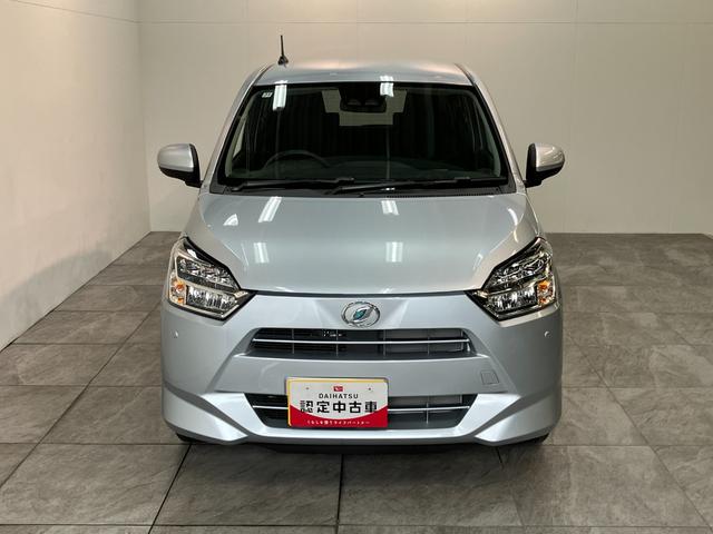 ミライースＸ　ＳＡ３　キーレス　ＬＥＤ　電動格納ミラー　届出済未使用車衝突被害軽減ブレーキ　スマアシ３　コーナーセンサー　バックカメラ（ナビ装着時用）　ＬＥＤヘッドライト　電動格納式ドアミラー　マニュアルレベリング　キーレスエントリー　オートライト　エコアイドル（滋賀県）の中古車