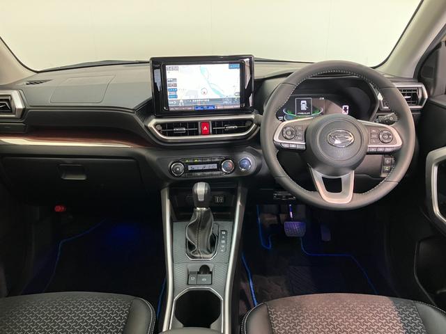 ロッキープレミアムG HEV 9型フルセグナビ バックカメラ LED衝突被害軽減ブレーキ コーナーセンサー 9型フルセグナビ DVD再生 Bluetooth USB バックカメラ 前後ドラレコ ETC TVコントロール 前席シートヒーター LED レーダークルーズ(滋賀県)の中古車