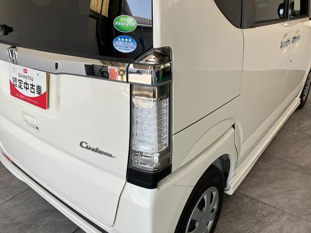 Ｎ−ＢＯＸカスタムＧ　ナビ　ＥＴＣ　ＨＩＤ　スマートキー　両側スライドドアナビ　ＵＳＢ　ＥＴＣ　ＨＩＤヘッドライト　オートライト　電動格納式ミラー　スマートキー　エコアイドル　両側スライドドア（滋賀県）の中古車