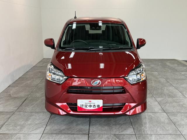 ミライースＸ　ＳＡIII　コーナーセンサー　キーレス　届出済未使用車衝突被害軽減ブレーキ　スマアシ３　コーナーセンサー　バックカメラ（ナビ装着時用）　ＬＥＤヘッドライト　電動格納式ミラー　マニュアルレベリング　キーレスエントリー　オートライト　エコアイドル（滋賀県）の中古車