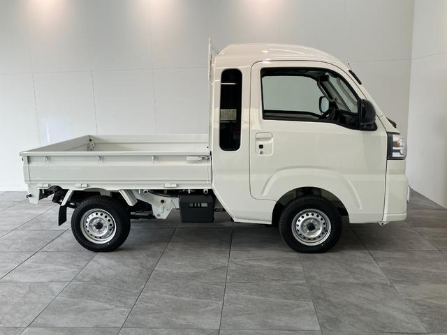 ハイゼットトラックジャンボエクストラ 4WD 5MT LED 届出済未使用車衝突被害軽減ブレーキ スマアシ コーナーセンサー LEDヘッドライト オートライト スマートキー パワーウインドウ 電動格納式ミラー 荷台作業灯 4WD デフロック Hi−Lo切り替え エコアイドル(滋賀県)の中古車