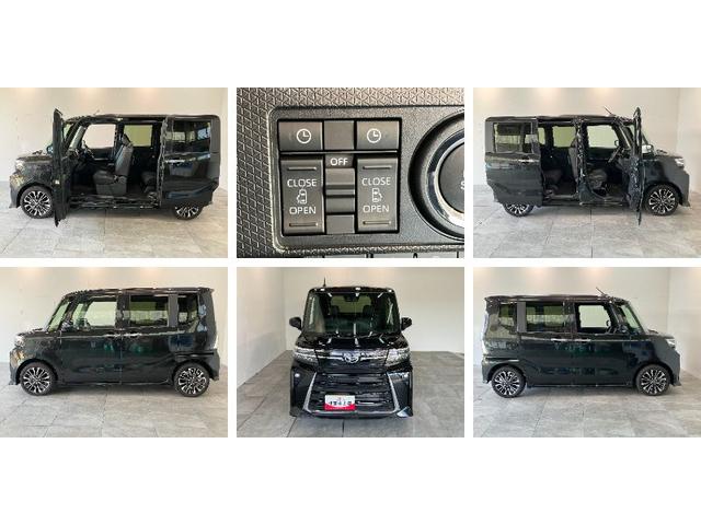 タントカスタムＲＳリミテッド　ターボ　フルセグナビ　バックカメラ衝突被害軽減ブレーキ　コーナーセンサー　フルセグナビ　Ｂｌｕｅｔｏｏｔｈ　ＤＶＤ再生　ＵＳＢ　バックカメラ　ＥＴＣ　両側電動スライドドア　前席シートヒーター　ＬＥＤ　レーダークルーズ　エコアイドル（滋賀県）の中古車