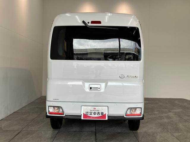 アトレーＲＳ　ターボ　４ＷＤ　両側電動スライドドア　届出済未使用車衝突被害軽減ブレーキ　コーナーセンサー　４ＷＤ　ターボ　バックカメラ（ナビ装着時用）　両側電動スライドドア　ＬＥＤ　オートライト　電動格納式ミラー　クルコン　オートエアコン　スマートキー　エコアイドル（滋賀県）の中古車