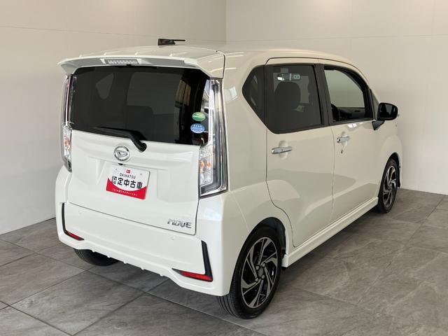 ムーヴカスタムRSハイパーリミテッドSA3 ターボ ナビ Pカメラ衝突被害軽減ブレーキ フルセグナビ DVD Bluetooth USB パノラマカメラ ドラレコ ETC シートヒーター LED オートライト オートエアコン スマートキー タイヤ4本新品交換済(滋賀県)の中古車