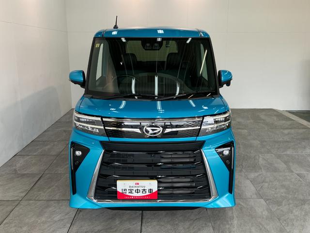 タントカスタムX 9型ディスプレイオーディオ Bカメラ ドラレコ衝突被害軽減ブレーキ コーナーセンサー 9型ディスプレイオーディオ フルセグ Bluetooth USB パノラマカメラ 前後ドラレコ 両側電動スライドドア 前席シートヒーター LED スマートキー(滋賀県)の中古車