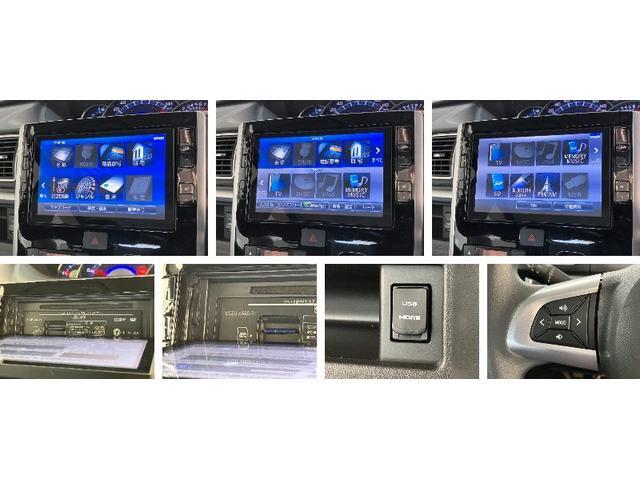 タントカスタムＸトップエディションＳＡ２　８型ナビ　バックカメラ衝突被害軽減ブレーキ　８インチフルセグナビ　Ｂｌｕｅｔｏｏｔｈ　ＤＶＤ再生　ＵＳＢ　バックカメラ　ドラレコ　左側電動スライドドア　ＬＥＤ　オートライト　オートエアコン　スマートキー　エコアイドル（滋賀県）の中古車