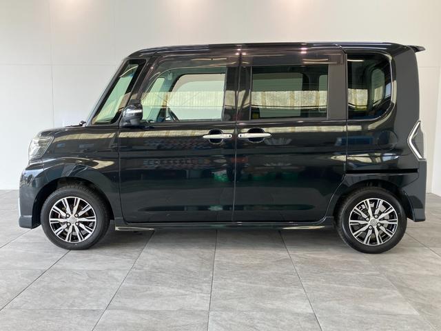 タントカスタムＸトップエディションＳＡ２　８型ナビ　バックカメラ衝突被害軽減ブレーキ　８インチフルセグナビ　Ｂｌｕｅｔｏｏｔｈ　ＤＶＤ再生　ＵＳＢ　バックカメラ　ドラレコ　左側電動スライドドア　ＬＥＤ　オートライト　オートエアコン　スマートキー　エコアイドル（滋賀県）の中古車