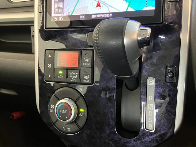 タントカスタムＲＳトップエディションＳＡ３　ターボ　８型ナビ衝突被害軽減ブレーキ　８型フルセグナビ　Ｂｌｕｅｔｏｏｔｈ　ＤＶＤ再生　ＵＳＢ　バックカメラ　両側電動スライドドア　シートヒーター　ＬＥＤ　オートライト　オートエアコン　スマートキー　エコアイドル（滋賀県）の中古車