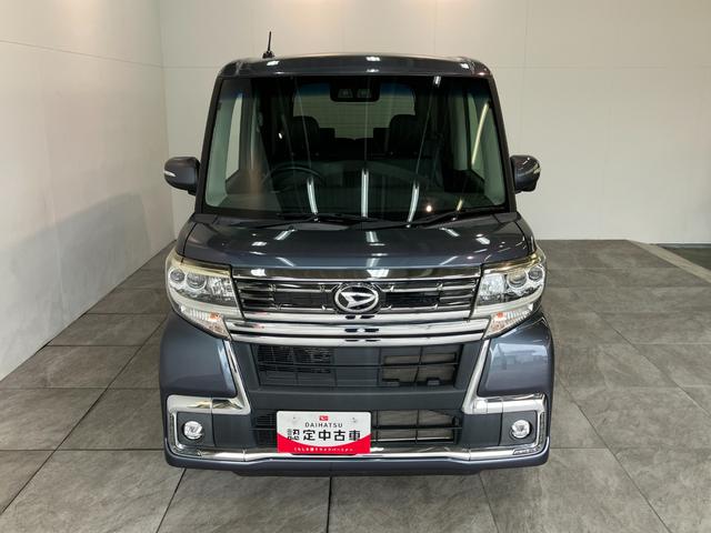 タントカスタムＲＳトップエディションＳＡ３　ターボ　８型ナビ衝突被害軽減ブレーキ　８型フルセグナビ　Ｂｌｕｅｔｏｏｔｈ　ＤＶＤ再生　ＵＳＢ　バックカメラ　両側電動スライドドア　シートヒーター　ＬＥＤ　オートライト　オートエアコン　スマートキー　エコアイドル（滋賀県）の中古車