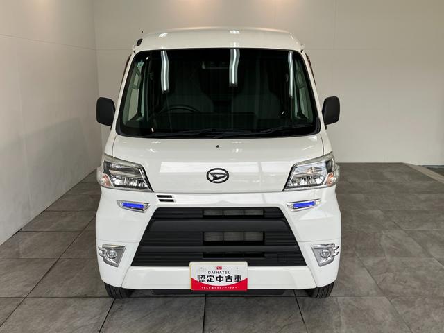 ハイゼットカーゴスペシャルSA3 4WD CDステレオ AT車 LEDライト衝突被害軽減ブレーキ スマアシ CDステレオ オートライト マニュアルレベリング 両側スライドドア LEDヘッドライト エコアイドル パートタイム4WD タイヤ4本新品交換済み(滋賀県)の中古車