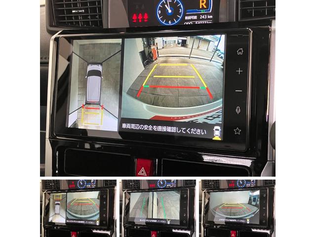 ルーミーカスタムG 9型ディスプレイオーディオ クルコン 車検整備付衝突被害軽減ブレーキ コーナーセンサー 9型ディスプレイオーディオ フルセグ Bluetooth USB パノラマカメラ 前後ドラレコ 両側電動スライドドア LED レーダークルーズ スマートキー(滋賀県)の中古車
