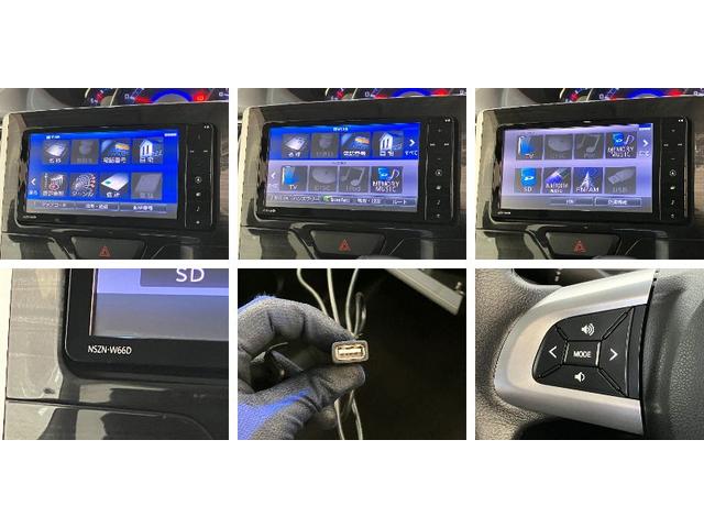 タントカスタムRSトップエディションSA2 ターボ ナビ Bカメラ衝突被害軽減ブレーキ フルセグナビ Bluetooth DVD再生 USB バックカメラ フリップダウンモニター 両側電動スライドドア LED オートライト オートエアコン スマートキー ターボ(滋賀県)の中古車