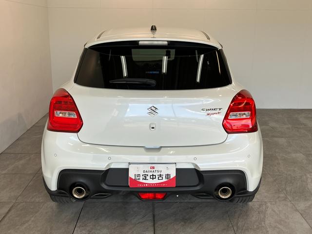 スイフトスポーツベースグレード 6MT ターボ 8型ナビ パノラマカメラ衝突被害軽減ブレーキコーナーセンサー 8型フルセグナビ DVD再生 Bluetooth パノラマカメラ 前後ドラレコ ETC シートヒーター レーダークルーズ LED スマートキー 6速MT ターボ(滋賀県)の中古車
