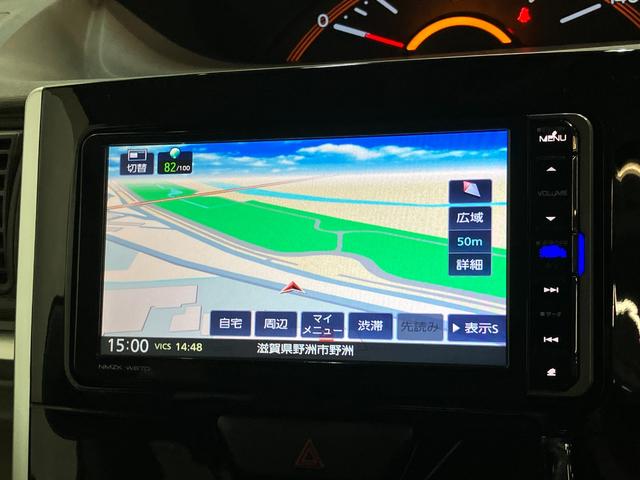 タントＸ　ＳＡ３　フルセグナビ　バックカメラ　左側電動スライドドア衝突被害軽減ブレーキ　フルセグナビ　Ｂｌｕｅｔｏｏｔｈ　ＤＶＤ再生　ＵＳＢ　バックカメラ　左側電動スライドドア　シートヒーター　オートライト　オートエアコン　電格ミラー　スマートキー　エコアイドル（滋賀県）の中古車