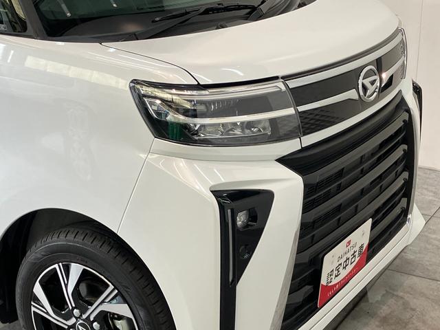 タントカスタムX 9型ディスプレイオーディオ Bカメラ ドラレコ衝突被害軽減ブレーキ コーナーセンサー ディスプレイオーディオ フルセグ Bluetooth USB バックカメラ 前後ドラレコ ETC 両側電動スライドドア 前席シートヒーター LED スマートキー(滋賀県)の中古車
