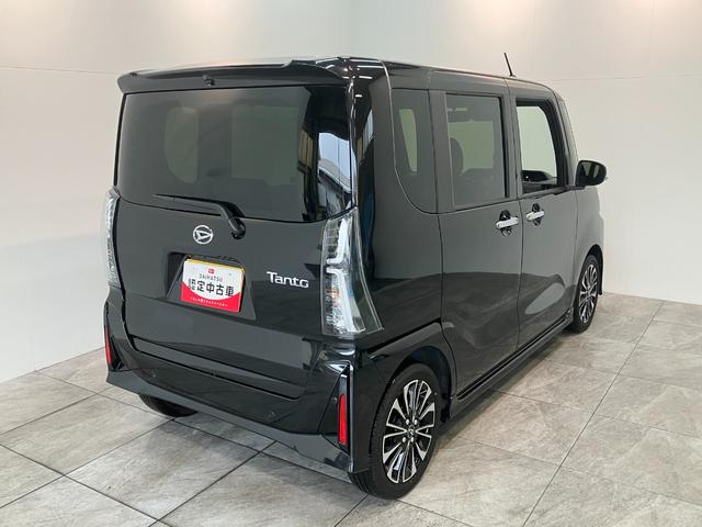 タントカスタムＲＳリミテッド　ターボ　９型Ｄ・Ａ　レーダークルーズ衝突被害軽減ブレーキ　コーナーセンサー　９型ディスプレイオーディオ　Ｂｌｕｅｔｏｏｔｈ　ＵＳＢ　バックカメラ　両側電動スライドドア　前席シートヒーター　ＬＥＤ　レーダークルーズ　スマートキー　ターボ（滋賀県）の中古車