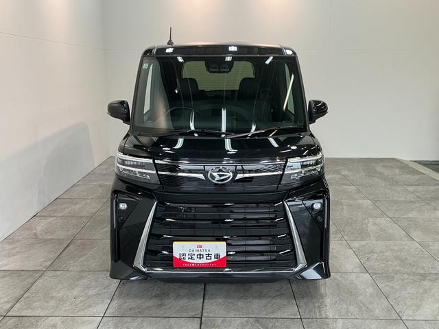 タントカスタムＲＳリミテッド　ターボ　９型Ｄ・Ａ　レーダークルーズ衝突被害軽減ブレーキ　コーナーセンサー　９型ディスプレイオーディオ　Ｂｌｕｅｔｏｏｔｈ　ＵＳＢ　バックカメラ　両側電動スライドドア　前席シートヒーター　ＬＥＤ　レーダークルーズ　スマートキー　ターボ（滋賀県）の中古車