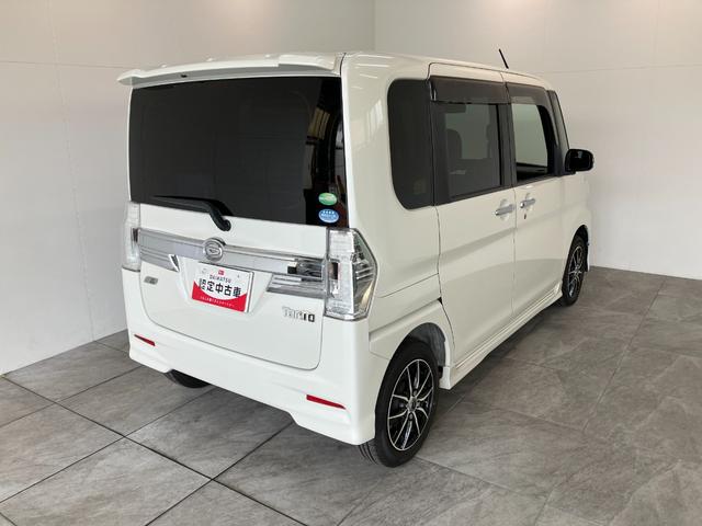 タントカスタムRS SA ターボ 8型ナビ Bカメラ ドラレコ衝突被害軽減ブレーキ 8型フルセグナビ Bluetooth DVD USB Bカメラ フリップダウンモニター ドラレコ ETC 両側電動スライドドア LED オートエアコン スマートキー エコアイドル(滋賀県)の中古車