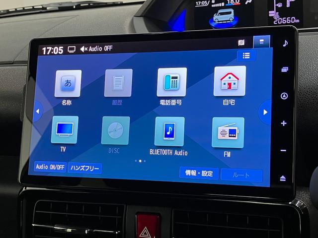 タントカスタムRS ターボ 10型ナビ パノラマカメラ クルコン衝突被害軽減ブレーキ コーナーセンサー 10型フルセグナビ Bluetooth DVD再生 USB パノラマカメラ 前後ドラレコ 両側電動スライドドア 前席シートヒーター レーダークルーズ ターボ(滋賀県)の中古車