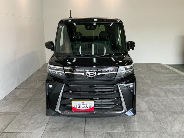 タントカスタムＸリミテッド　フルセグナビ　パノラマ　届出済未使用車衝突被害軽減ブレーキ　コーナーセンサー　フルセグナビ　Ｂｌｕｅｔｏｏｔｈ　ＤＶＤ再生　ＵＳＢ　パノラマカメラ　前後ドラレコ　ＥＴＣ　両側電動スライドドア　前席シートヒーター　ＬＥＤ　レーダークルーズ（滋賀県）の中古車